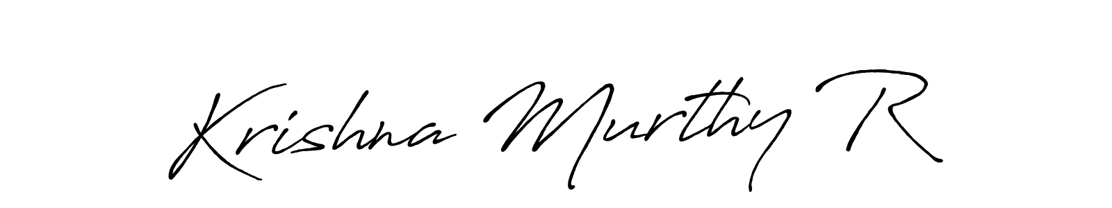 You can use this online signature creator to create a handwritten signature for the name Krishna Murthy R. This is the best online autograph maker. Krishna Murthy R signature style 7 images and pictures png