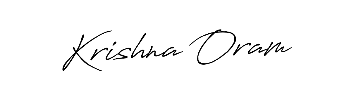 This is the best signature style for the Krishna Oram name. Also you like these signature font (Antro_Vectra_Bolder). Mix name signature. Krishna Oram signature style 7 images and pictures png
