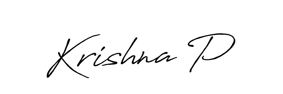 How to Draw Krishna P signature style? Antro_Vectra_Bolder is a latest design signature styles for name Krishna P. Krishna P signature style 7 images and pictures png
