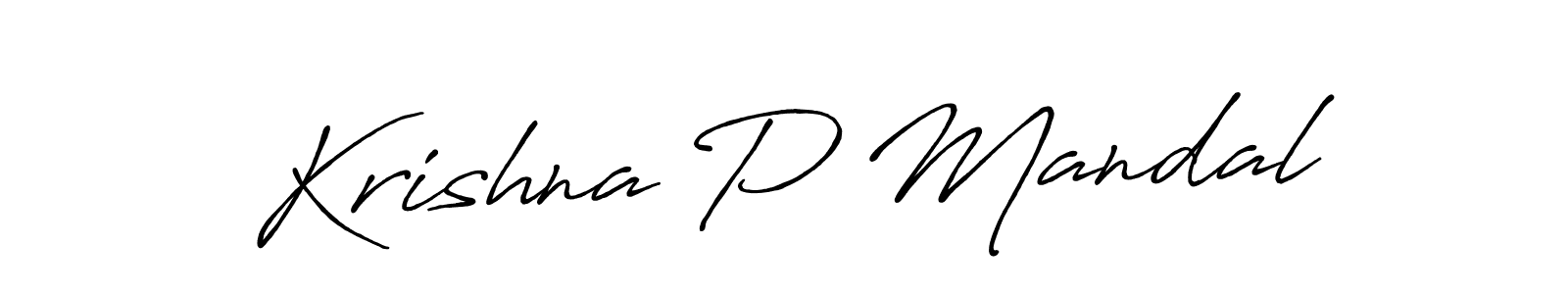 You can use this online signature creator to create a handwritten signature for the name Krishna P Mandal. This is the best online autograph maker. Krishna P Mandal signature style 7 images and pictures png