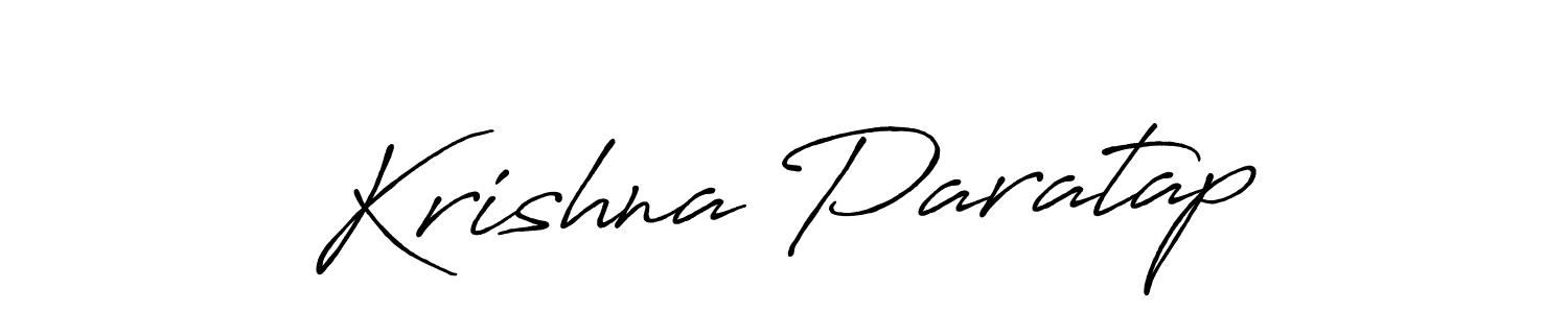 The best way (Antro_Vectra_Bolder) to make a short signature is to pick only two or three words in your name. The name Krishna Paratap include a total of six letters. For converting this name. Krishna Paratap signature style 7 images and pictures png