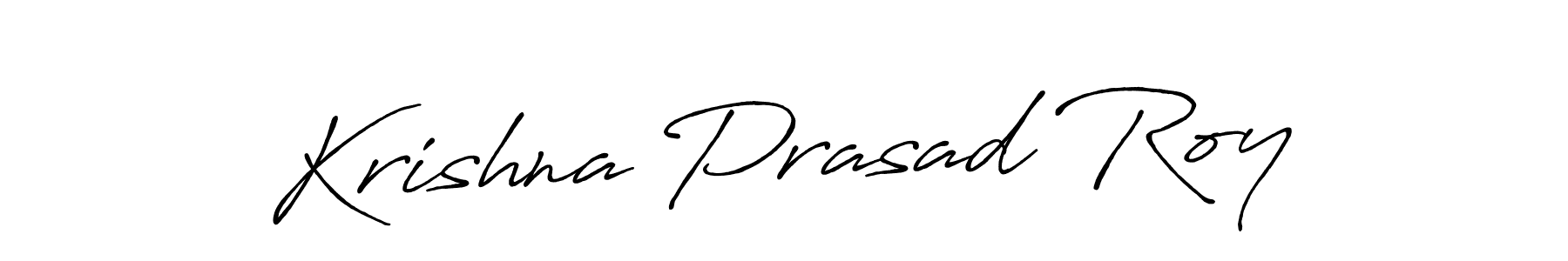 This is the best signature style for the Krishna Prasad Roy name. Also you like these signature font (Antro_Vectra_Bolder). Mix name signature. Krishna Prasad Roy signature style 7 images and pictures png