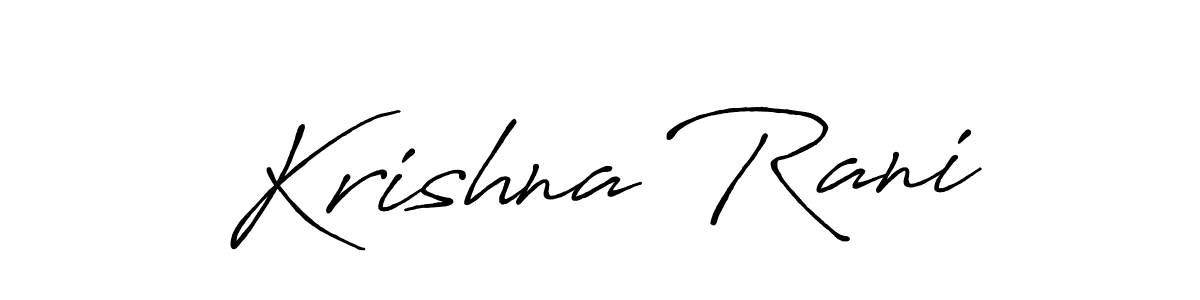 Similarly Antro_Vectra_Bolder is the best handwritten signature design. Signature creator online .You can use it as an online autograph creator for name Krishna Rani. Krishna Rani signature style 7 images and pictures png