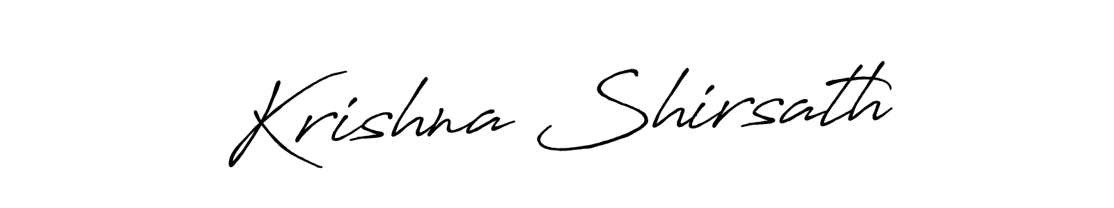 Also You can easily find your signature by using the search form. We will create Krishna Shirsath name handwritten signature images for you free of cost using Antro_Vectra_Bolder sign style. Krishna Shirsath signature style 7 images and pictures png