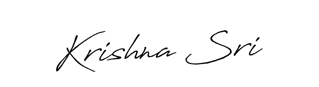 How to make Krishna Sri name signature. Use Antro_Vectra_Bolder style for creating short signs online. This is the latest handwritten sign. Krishna Sri signature style 7 images and pictures png