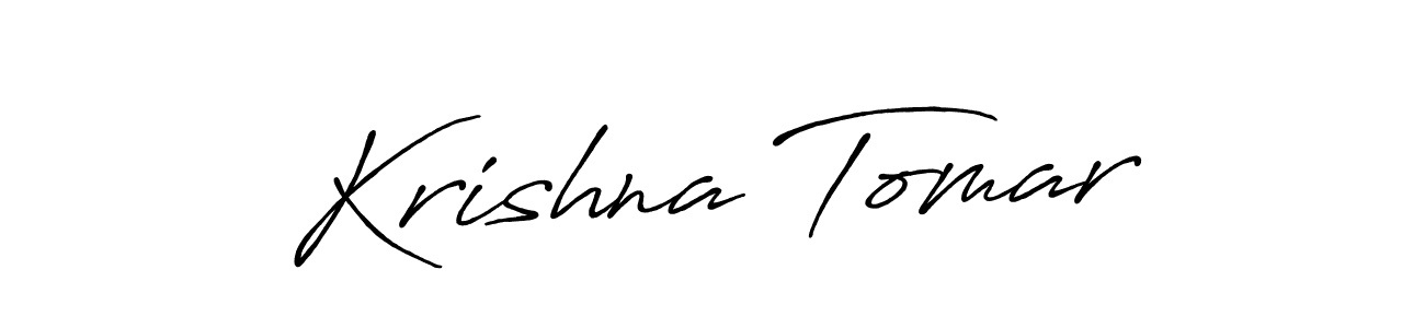 This is the best signature style for the Krishna Tomar name. Also you like these signature font (Antro_Vectra_Bolder). Mix name signature. Krishna Tomar signature style 7 images and pictures png