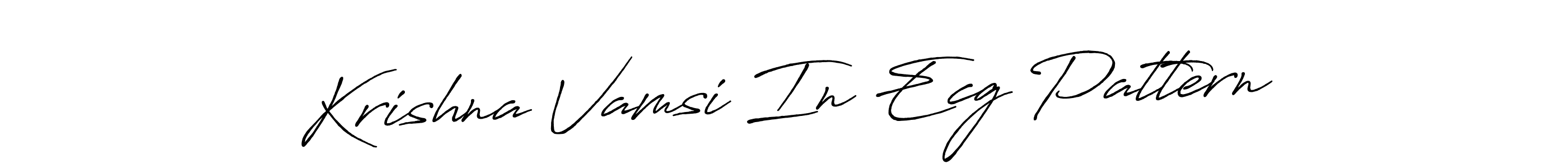 Also we have Krishna Vamsi In Ecg Pattern name is the best signature style. Create professional handwritten signature collection using Antro_Vectra_Bolder autograph style. Krishna Vamsi In Ecg Pattern signature style 7 images and pictures png