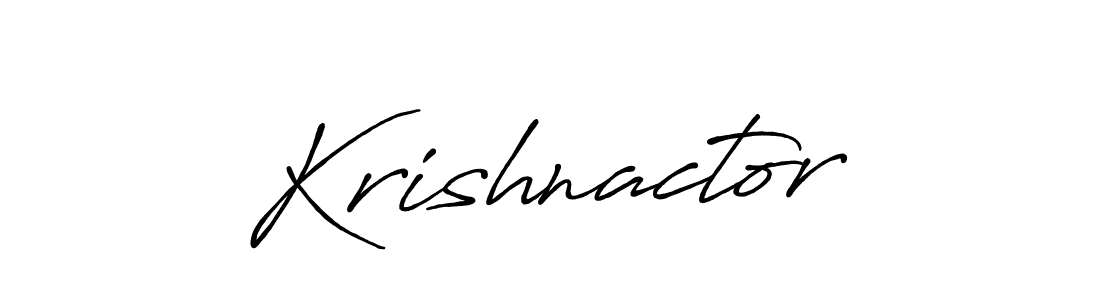 Also You can easily find your signature by using the search form. We will create Krishnactor name handwritten signature images for you free of cost using Antro_Vectra_Bolder sign style. Krishnactor signature style 7 images and pictures png