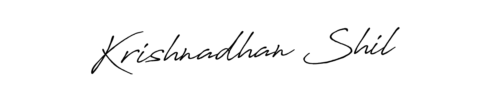 You can use this online signature creator to create a handwritten signature for the name Krishnadhan Shil. This is the best online autograph maker. Krishnadhan Shil signature style 7 images and pictures png