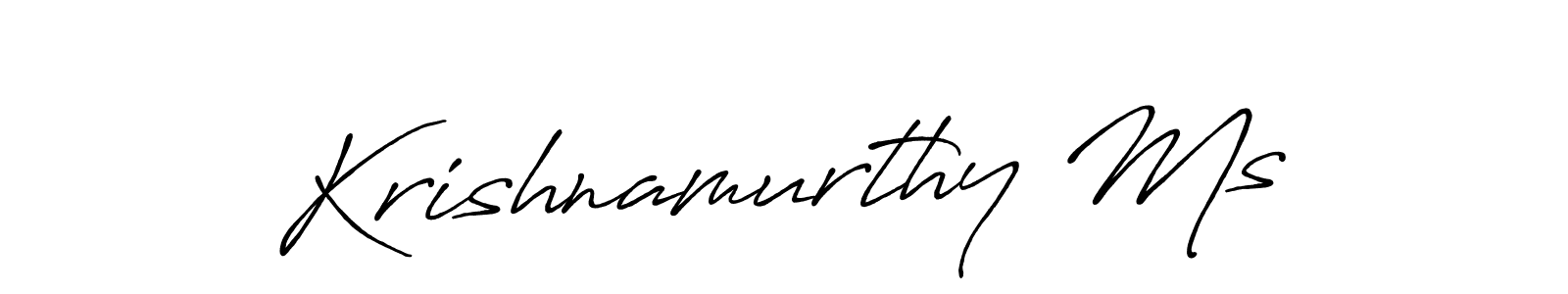 Once you've used our free online signature maker to create your best signature Antro_Vectra_Bolder style, it's time to enjoy all of the benefits that Krishnamurthy Ms name signing documents. Krishnamurthy Ms signature style 7 images and pictures png