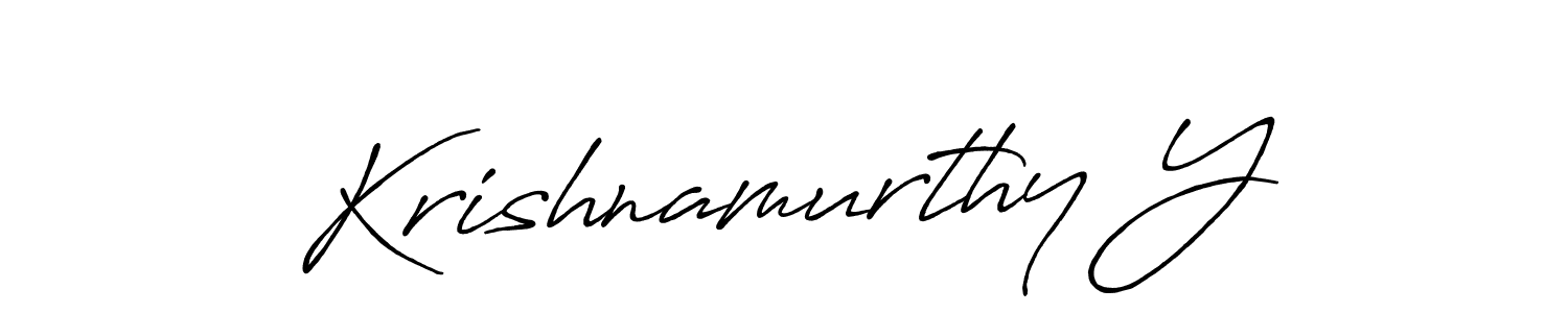 Also You can easily find your signature by using the search form. We will create Krishnamurthy Y name handwritten signature images for you free of cost using Antro_Vectra_Bolder sign style. Krishnamurthy Y signature style 7 images and pictures png