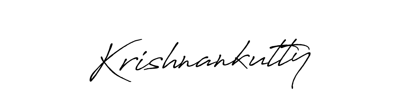 You should practise on your own different ways (Antro_Vectra_Bolder) to write your name (Krishnankutty) in signature. don't let someone else do it for you. Krishnankutty signature style 7 images and pictures png