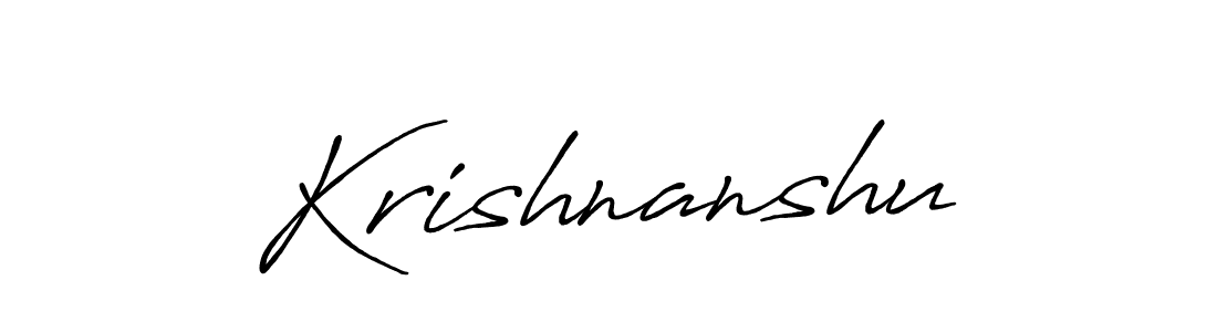 Also You can easily find your signature by using the search form. We will create Krishnanshu name handwritten signature images for you free of cost using Antro_Vectra_Bolder sign style. Krishnanshu signature style 7 images and pictures png