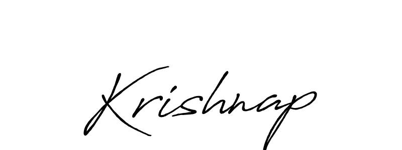 You should practise on your own different ways (Antro_Vectra_Bolder) to write your name (Krishnap) in signature. don't let someone else do it for you. Krishnap signature style 7 images and pictures png