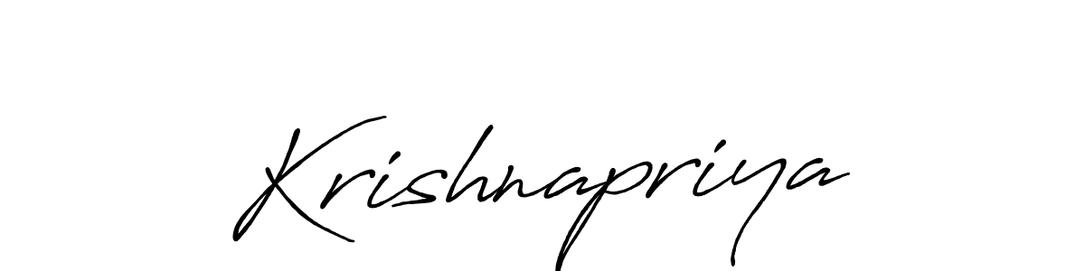 Also You can easily find your signature by using the search form. We will create Krishnapriya name handwritten signature images for you free of cost using Antro_Vectra_Bolder sign style. Krishnapriya signature style 7 images and pictures png