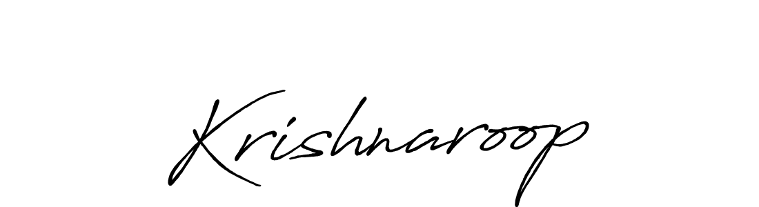 Once you've used our free online signature maker to create your best signature Antro_Vectra_Bolder style, it's time to enjoy all of the benefits that Krishnaroop name signing documents. Krishnaroop signature style 7 images and pictures png