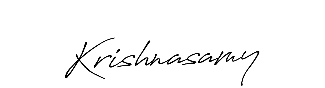 The best way (Antro_Vectra_Bolder) to make a short signature is to pick only two or three words in your name. The name Krishnasamy include a total of six letters. For converting this name. Krishnasamy signature style 7 images and pictures png