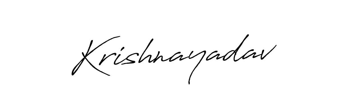 Here are the top 10 professional signature styles for the name Krishnayadav. These are the best autograph styles you can use for your name. Krishnayadav signature style 7 images and pictures png