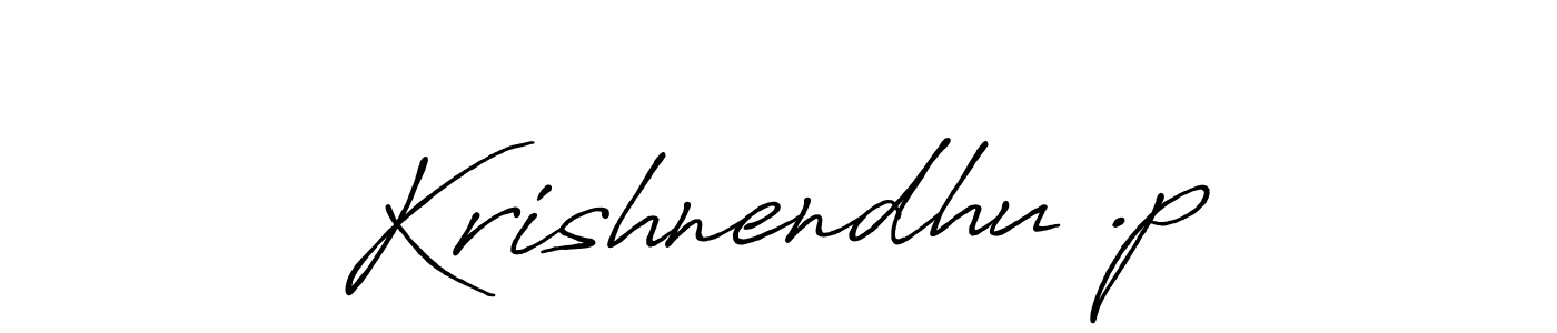 if you are searching for the best signature style for your name Krishnendhu .p. so please give up your signature search. here we have designed multiple signature styles  using Antro_Vectra_Bolder. Krishnendhu .p signature style 7 images and pictures png