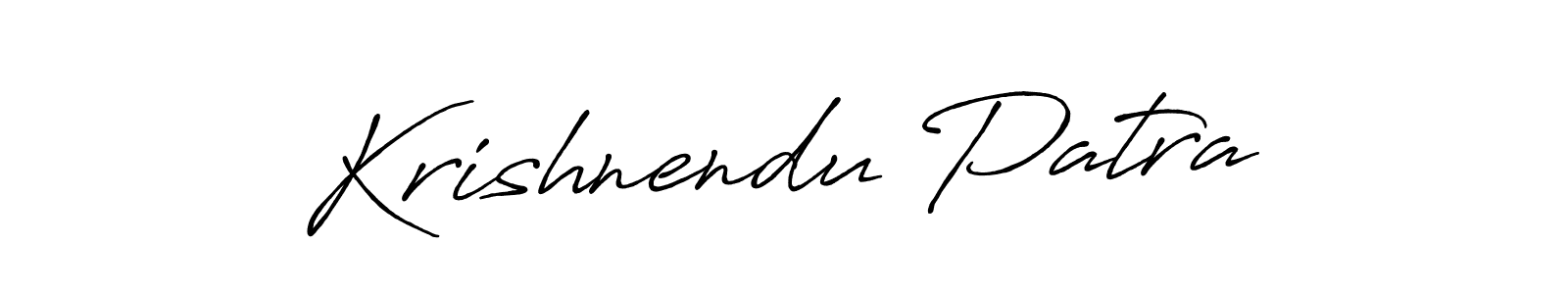 How to make Krishnendu Patra signature? Antro_Vectra_Bolder is a professional autograph style. Create handwritten signature for Krishnendu Patra name. Krishnendu Patra signature style 7 images and pictures png