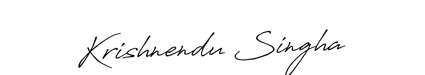 Also You can easily find your signature by using the search form. We will create Krishnendu Singha name handwritten signature images for you free of cost using Antro_Vectra_Bolder sign style. Krishnendu Singha signature style 7 images and pictures png