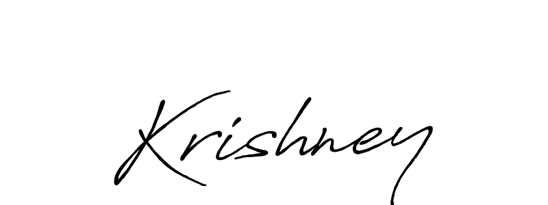 Once you've used our free online signature maker to create your best signature Antro_Vectra_Bolder style, it's time to enjoy all of the benefits that Krishney name signing documents. Krishney signature style 7 images and pictures png