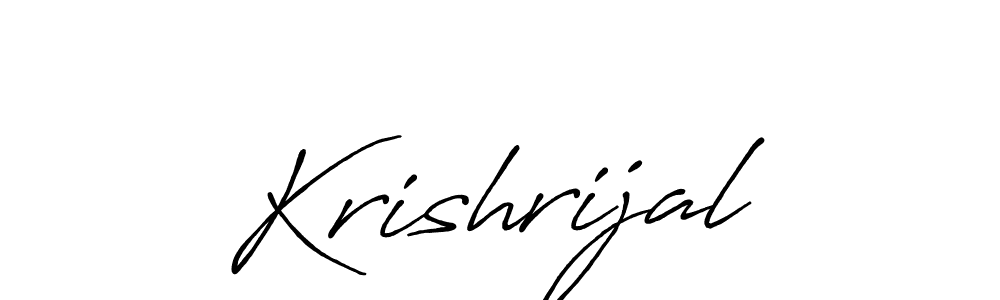 Antro_Vectra_Bolder is a professional signature style that is perfect for those who want to add a touch of class to their signature. It is also a great choice for those who want to make their signature more unique. Get Krishrijal name to fancy signature for free. Krishrijal signature style 7 images and pictures png