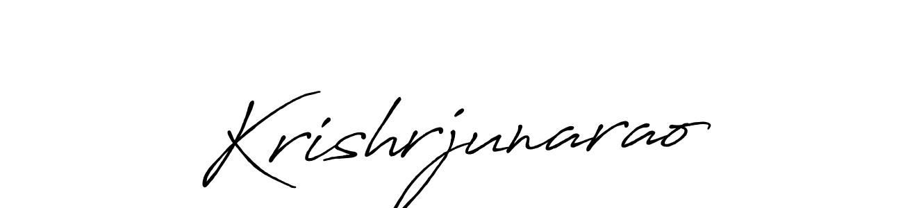 Once you've used our free online signature maker to create your best signature Antro_Vectra_Bolder style, it's time to enjoy all of the benefits that Krishrjunarao name signing documents. Krishrjunarao signature style 7 images and pictures png