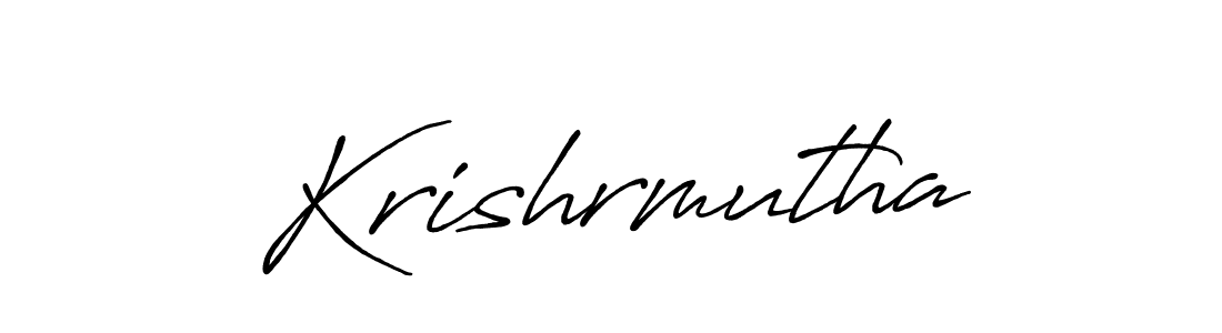 if you are searching for the best signature style for your name Krishrmutha. so please give up your signature search. here we have designed multiple signature styles  using Antro_Vectra_Bolder. Krishrmutha signature style 7 images and pictures png