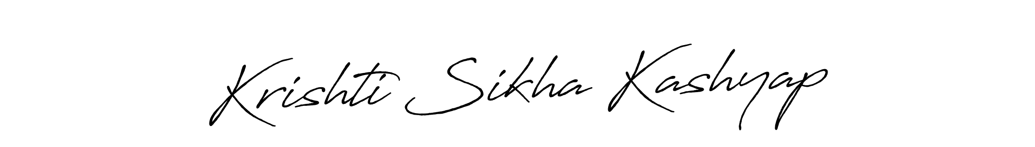 if you are searching for the best signature style for your name Krishti Sikha Kashyap. so please give up your signature search. here we have designed multiple signature styles  using Antro_Vectra_Bolder. Krishti Sikha Kashyap signature style 7 images and pictures png