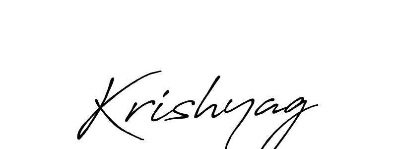 Here are the top 10 professional signature styles for the name Krishyag. These are the best autograph styles you can use for your name. Krishyag signature style 7 images and pictures png