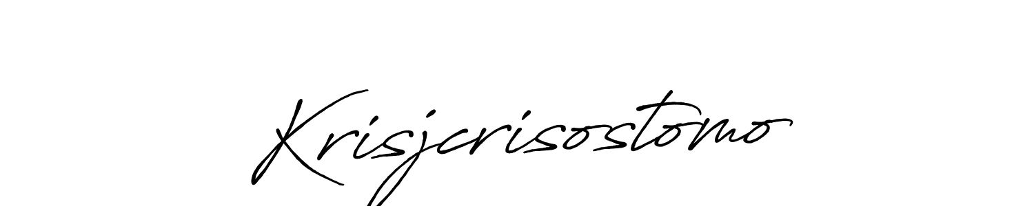 Make a beautiful signature design for name Krisjcrisostomo. Use this online signature maker to create a handwritten signature for free. Krisjcrisostomo signature style 7 images and pictures png