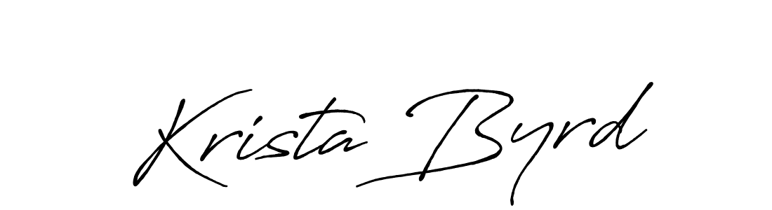 Also You can easily find your signature by using the search form. We will create Krista Byrd name handwritten signature images for you free of cost using Antro_Vectra_Bolder sign style. Krista Byrd signature style 7 images and pictures png