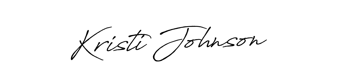 Make a short Kristi Johnson signature style. Manage your documents anywhere anytime using Antro_Vectra_Bolder. Create and add eSignatures, submit forms, share and send files easily. Kristi Johnson signature style 7 images and pictures png