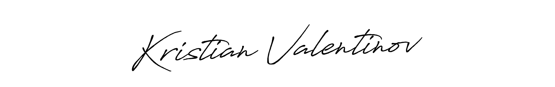 Use a signature maker to create a handwritten signature online. With this signature software, you can design (Antro_Vectra_Bolder) your own signature for name Kristian Valentinov. Kristian Valentinov signature style 7 images and pictures png