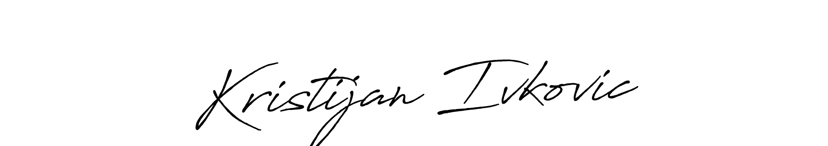 The best way (Antro_Vectra_Bolder) to make a short signature is to pick only two or three words in your name. The name Kristijan Ivkovic include a total of six letters. For converting this name. Kristijan Ivkovic signature style 7 images and pictures png