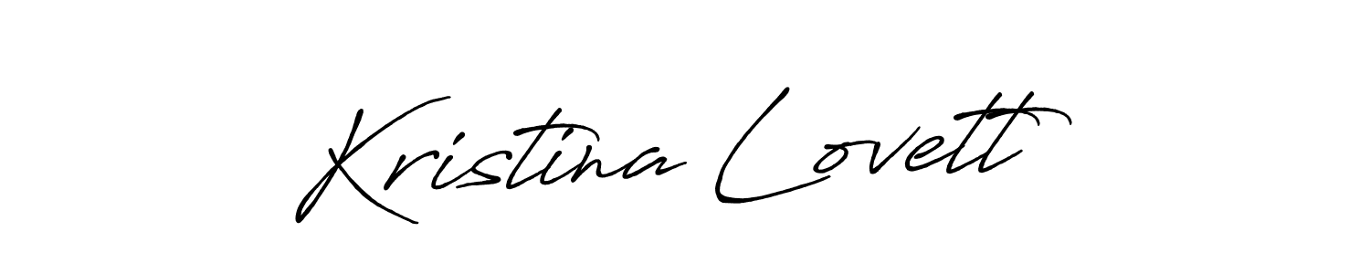 How to Draw Kristina Lovett signature style? Antro_Vectra_Bolder is a latest design signature styles for name Kristina Lovett. Kristina Lovett signature style 7 images and pictures png