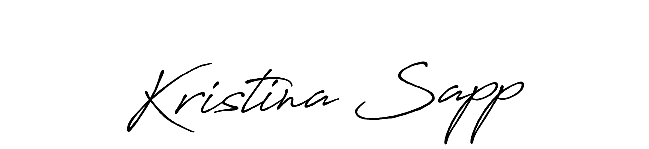 Antro_Vectra_Bolder is a professional signature style that is perfect for those who want to add a touch of class to their signature. It is also a great choice for those who want to make their signature more unique. Get Kristina Sapp name to fancy signature for free. Kristina Sapp signature style 7 images and pictures png