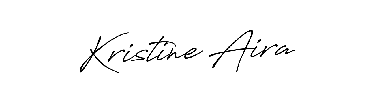 It looks lik you need a new signature style for name Kristine Aira. Design unique handwritten (Antro_Vectra_Bolder) signature with our free signature maker in just a few clicks. Kristine Aira signature style 7 images and pictures png