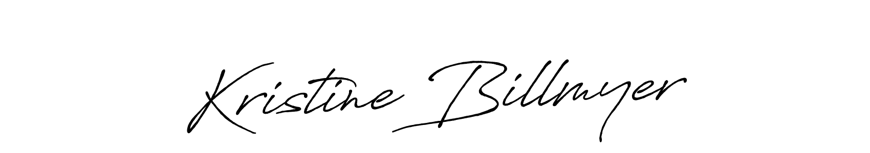 How to Draw Kristine Billmyer signature style? Antro_Vectra_Bolder is a latest design signature styles for name Kristine Billmyer. Kristine Billmyer signature style 7 images and pictures png
