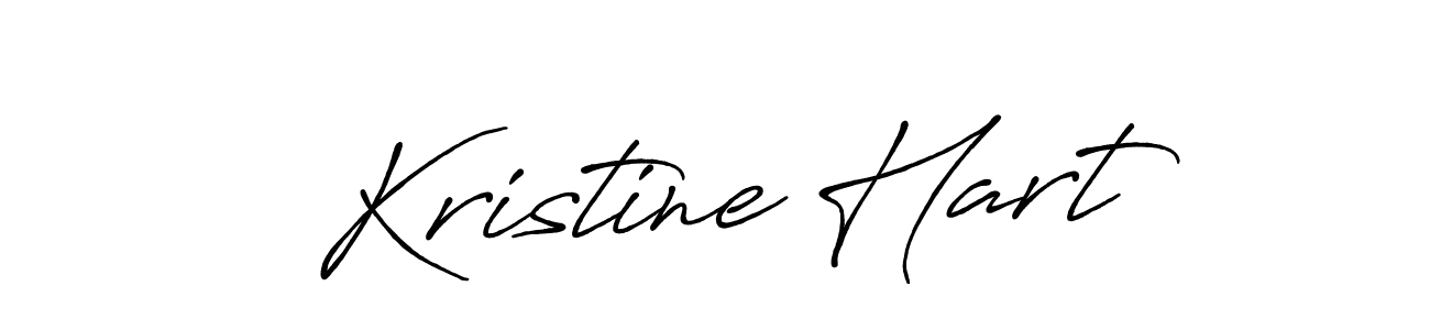 Best and Professional Signature Style for Kristine Hart. Antro_Vectra_Bolder Best Signature Style Collection. Kristine Hart signature style 7 images and pictures png