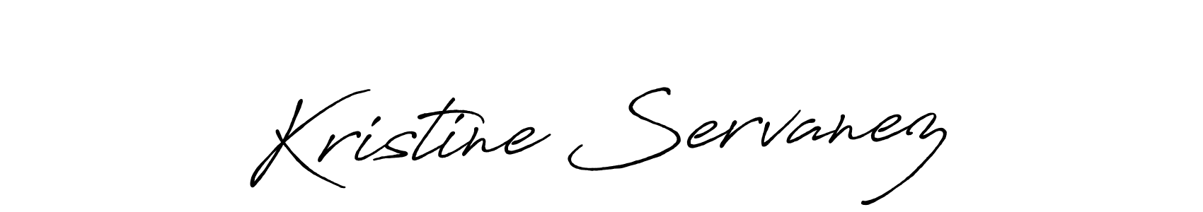 Antro_Vectra_Bolder is a professional signature style that is perfect for those who want to add a touch of class to their signature. It is also a great choice for those who want to make their signature more unique. Get Kristine Servanez name to fancy signature for free. Kristine Servanez signature style 7 images and pictures png