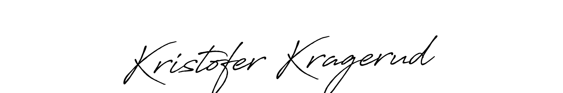 How to make Kristofer Kragerud signature? Antro_Vectra_Bolder is a professional autograph style. Create handwritten signature for Kristofer Kragerud name. Kristofer Kragerud signature style 7 images and pictures png