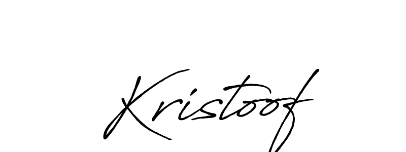 Design your own signature with our free online signature maker. With this signature software, you can create a handwritten (Antro_Vectra_Bolder) signature for name Kristoof. Kristoof signature style 7 images and pictures png