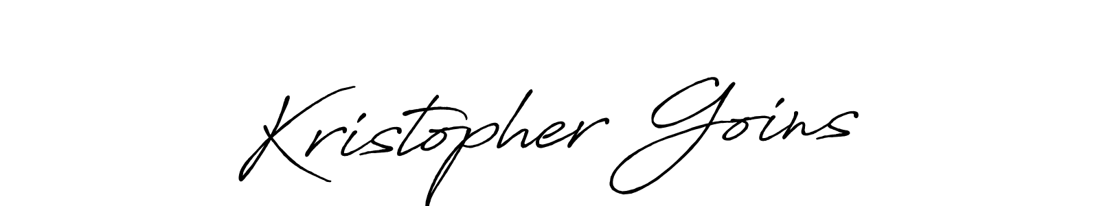 This is the best signature style for the Kristopher Goins name. Also you like these signature font (Antro_Vectra_Bolder). Mix name signature. Kristopher Goins signature style 7 images and pictures png