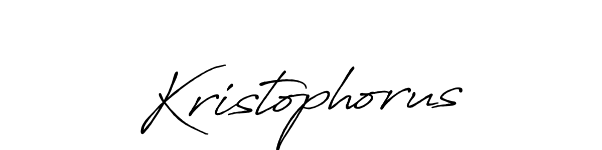 Once you've used our free online signature maker to create your best signature Antro_Vectra_Bolder style, it's time to enjoy all of the benefits that Kristophorus name signing documents. Kristophorus signature style 7 images and pictures png