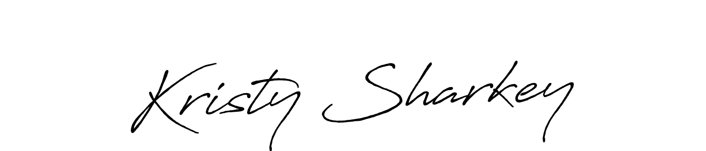 Best and Professional Signature Style for Kristy Sharkey. Antro_Vectra_Bolder Best Signature Style Collection. Kristy Sharkey signature style 7 images and pictures png