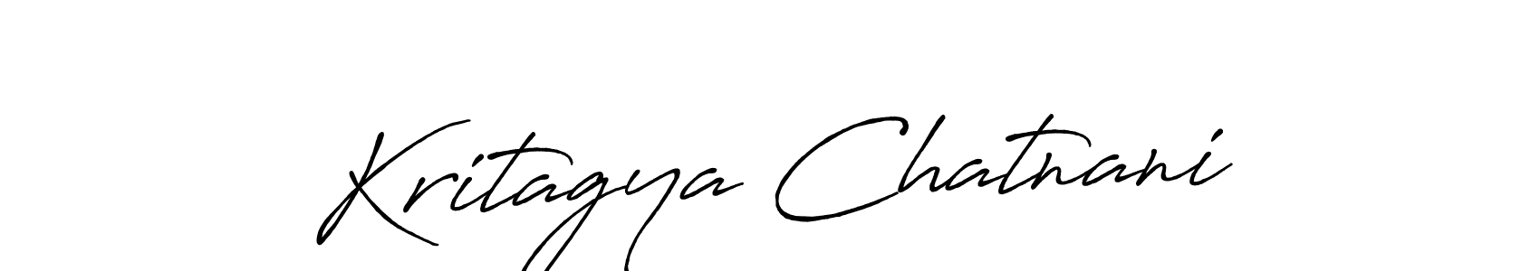 You should practise on your own different ways (Antro_Vectra_Bolder) to write your name (Kritagya Chatnani) in signature. don't let someone else do it for you. Kritagya Chatnani signature style 7 images and pictures png