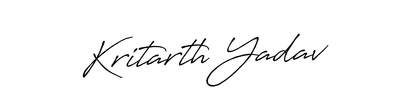 Similarly Antro_Vectra_Bolder is the best handwritten signature design. Signature creator online .You can use it as an online autograph creator for name Kritarth Yadav. Kritarth Yadav signature style 7 images and pictures png