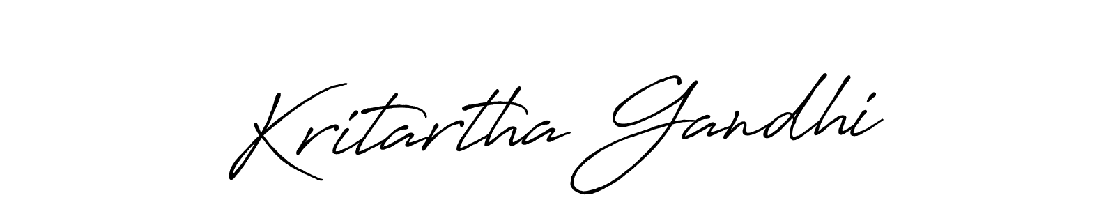 Similarly Antro_Vectra_Bolder is the best handwritten signature design. Signature creator online .You can use it as an online autograph creator for name Kritartha Gandhi. Kritartha Gandhi signature style 7 images and pictures png